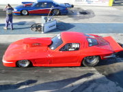 1963 RED CORVETTE Drag Car